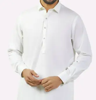 Off White Wash & Wear Shalwar Kameez