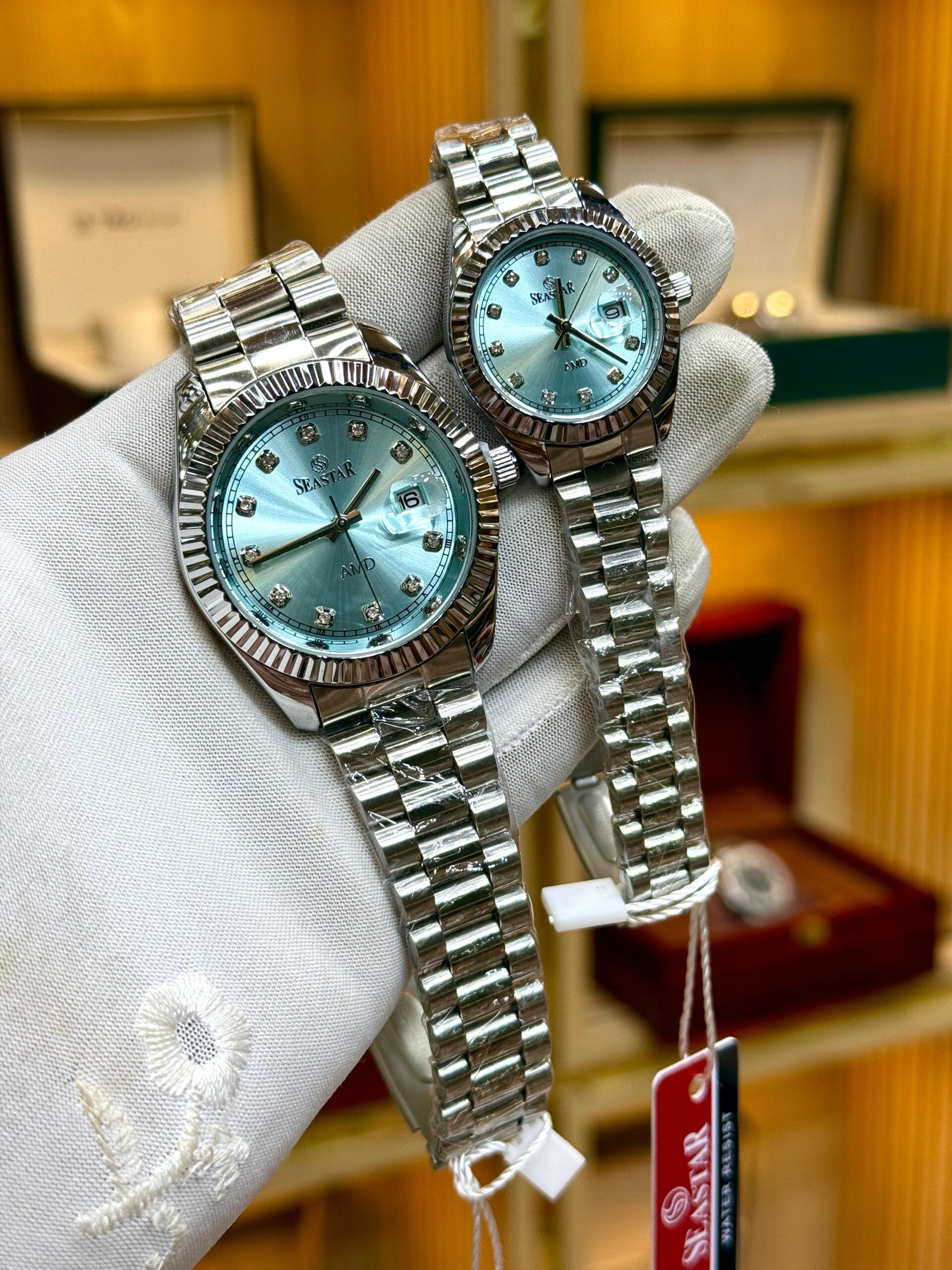 SEASTAR Original Couple Watch – Premium Quartz Pair Edition