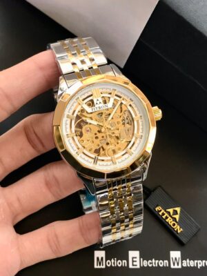 FITRON Original Automatic Skeleton Watch for Men